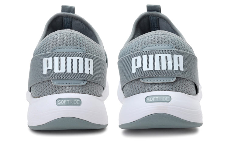 Shop 彪馬 Softride Vital Strap 耐磨防滑 低帮运动鞋 灰色