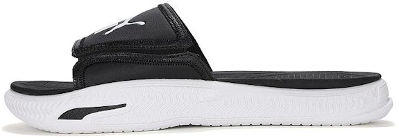 Puma SoftridePro Slide 24 'Black White' 395432-01 Puma SoftridePro Slide 24 'Black White' 395432-01