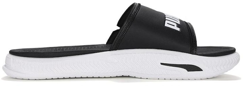 プーマ ソフトライドプロ スライド24 黒白 395432-01 Order プーマ ソフトライドプロ スライド24 黒白 395432-01