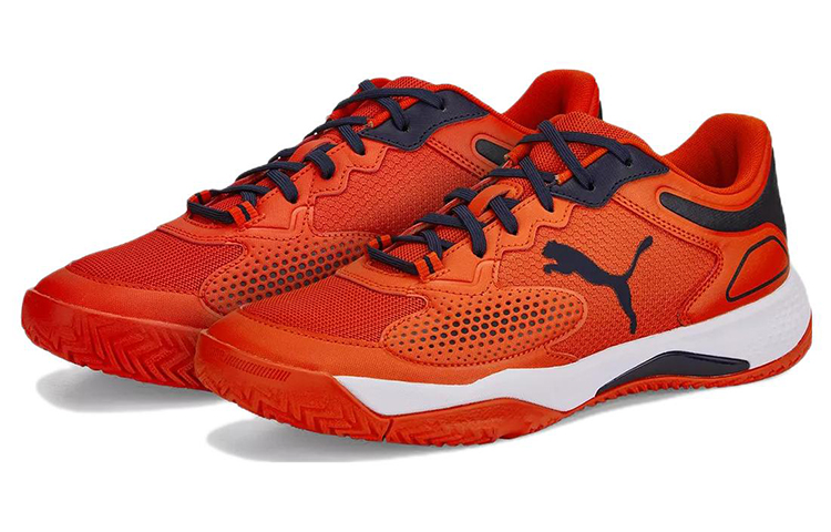 Lookbook Puma Solarcourt Rct 'Orange Low-Top Runner' 106948-01