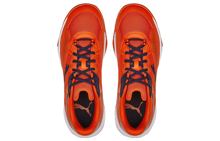 Shop Puma Solarcourt Rct 'Orange Low-Top Runner' 106948-01