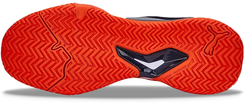 Puma Solarcourt Rct 'Orange Low-Top Runner' Lelaki Wanita Kasut Larian 106948-01 Details for Puma Solarcourt Rct 'Orange Low-Top Runner' Lelaki Wanita Kasut Larian 106948-01