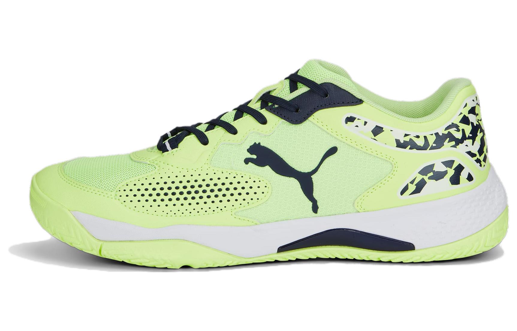 Puma Solarcourt RCT Padel 'Fast Yellow Camo' 107296-01