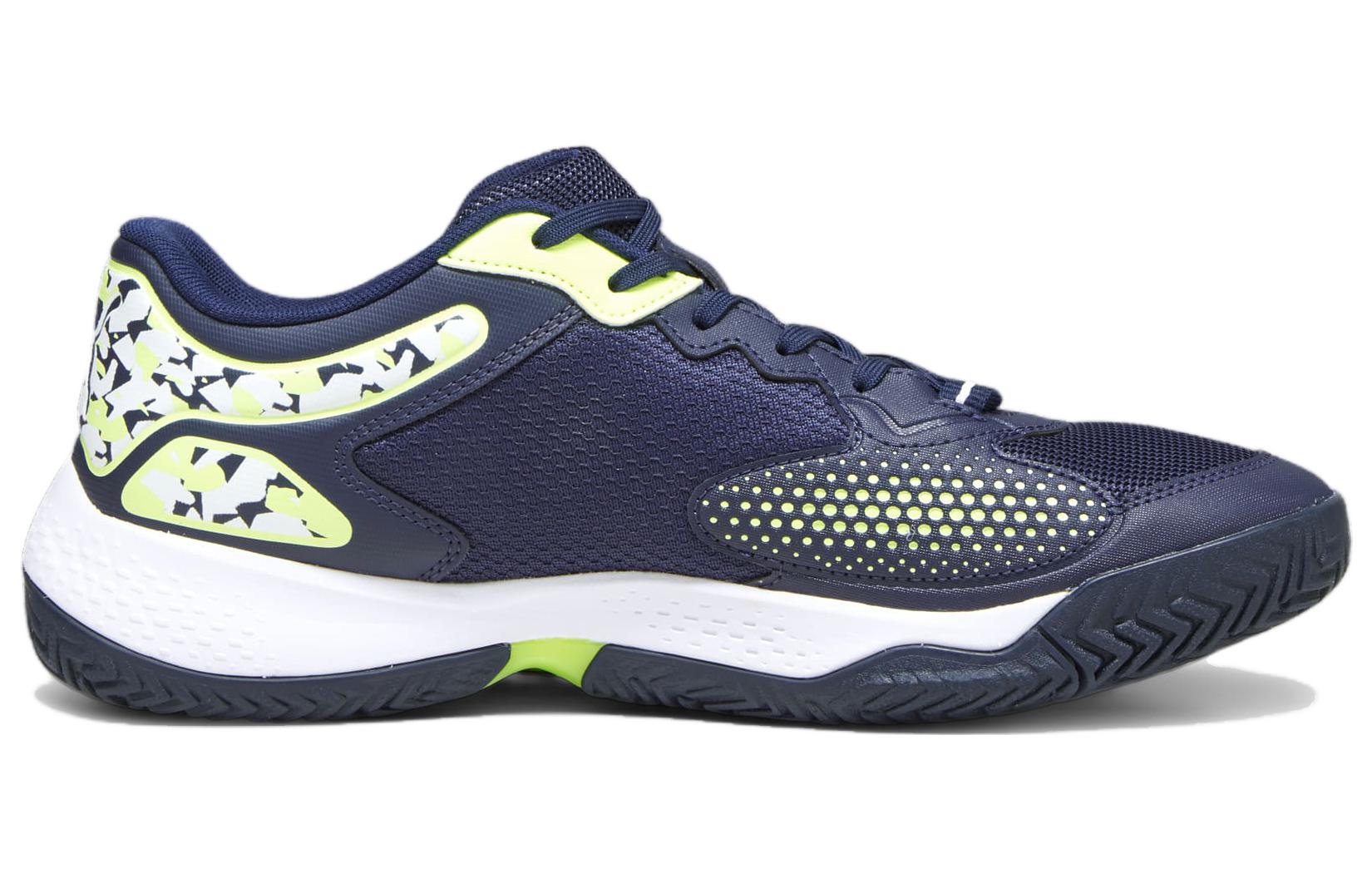 Order Puma Solarcourt RCT Padel 'Navy Kuning Camo' 107296-04