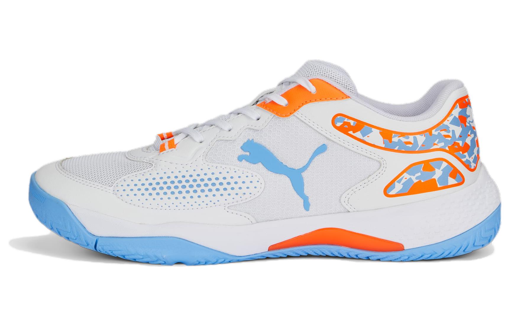 Puma Solarcourt RCT Padel 'White Light Blue Camo' 107296-02