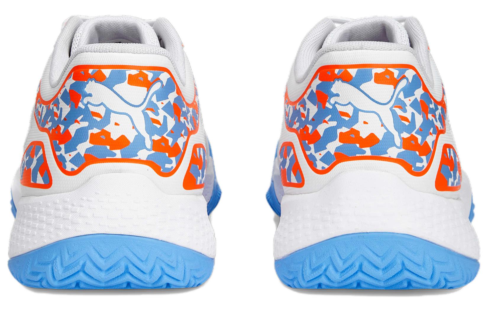 Shop 彪馬 Solarcourt RCT Padel '白色淡藍迷彩' 107296-02