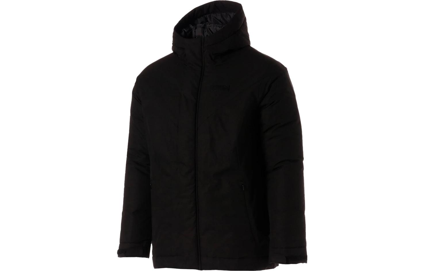 Puma Solid Black Hoodie Jacket 930302-01