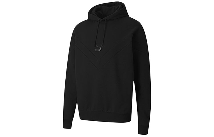 Puma Solid Color Hoodie Pullover Black 599323-01