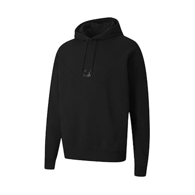 Puma Solid Color Hoodie Pullover Black 599323-01