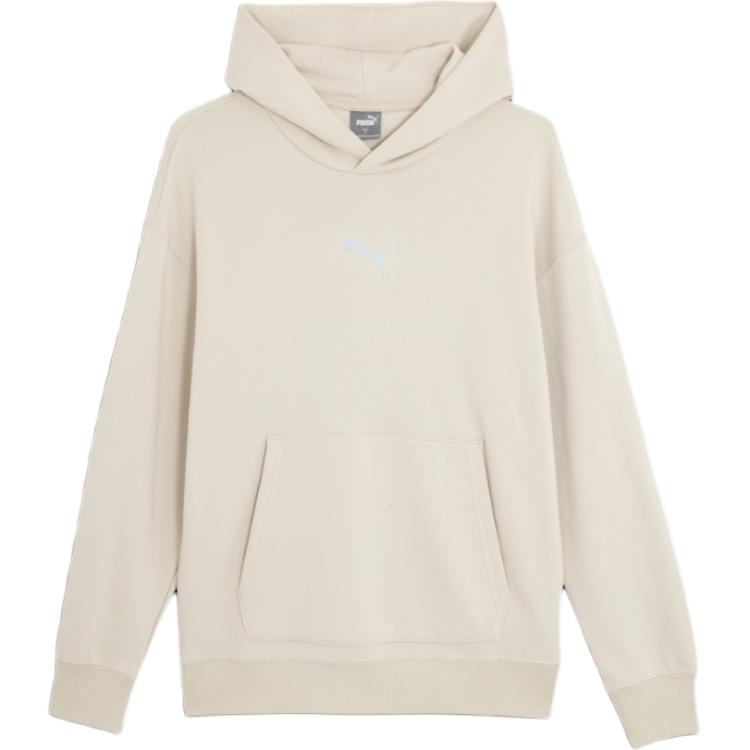 Puma Solid Color Hoodie Sweatshirt Gray 683480-21
