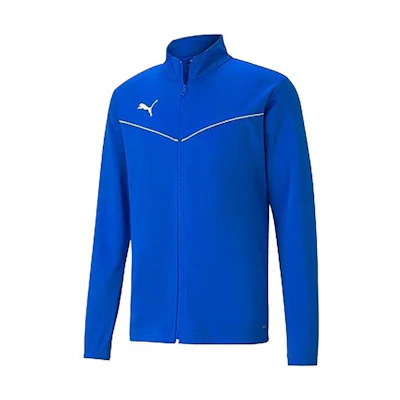 Puma Solid Color Zip-Up High Collar Jacket Blue 657647-02