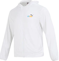 Puma Solid Logo Print Knitted Jacket Unisex - White 678006-02 Puma Solid Logo Print Knitted Jacket Unisex - White 678006-02
