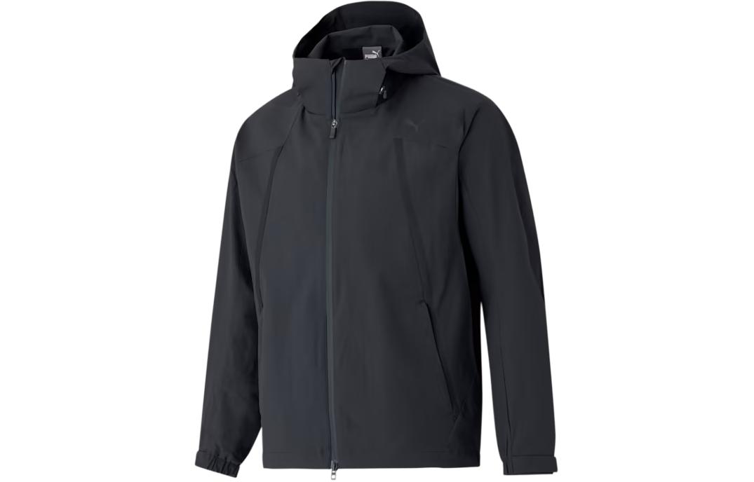 Puma Solid Waterproof Long-Sleeve Jacket - Dark Gray 933357-02