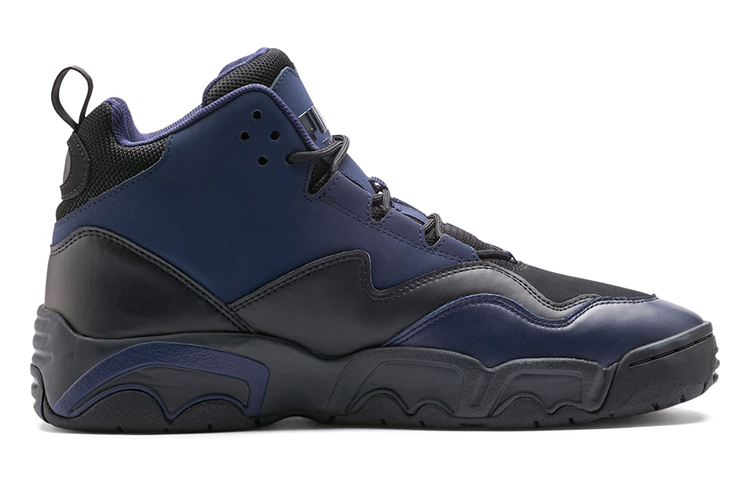Order 푸마 소스 미드 블랙/블루 (Puma Source Mid Black/Blue) 369829-05