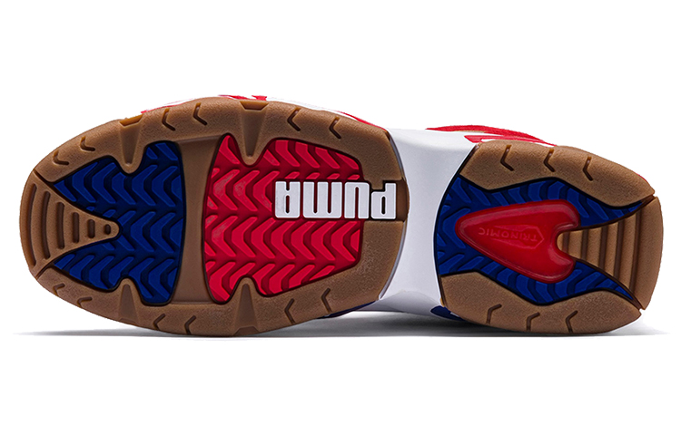 Details for PUMA Source 中幫 復古籃球鞋 男款 白紅藍