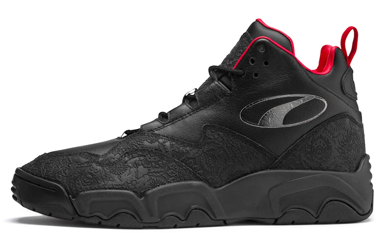 Puma Source Mid World Cup 'Black Red' 370599-01