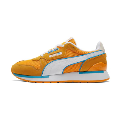 Puma Space Lab Contrast Athleisure Casual Sports Shoe Unisex Yellow