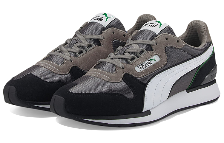 Lookbook 彪马 男女同款太空实验室运动鞋 灰/白 383158-02