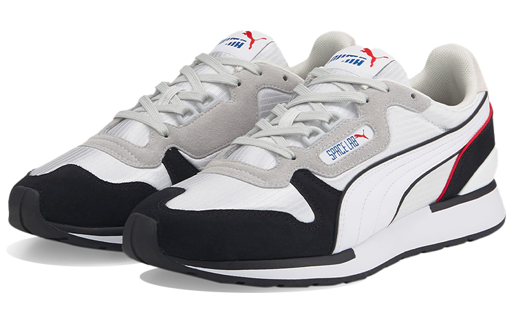 Lookbook 彪马男女通用太空实验室运动鞋 灰色/黑色/红色 383158-01