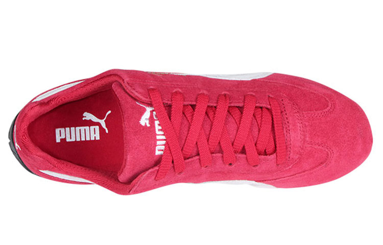 Lookbook プーマ スピードキャット 赤白 (Puma Supīdokyatto Akajiro) 417302-01