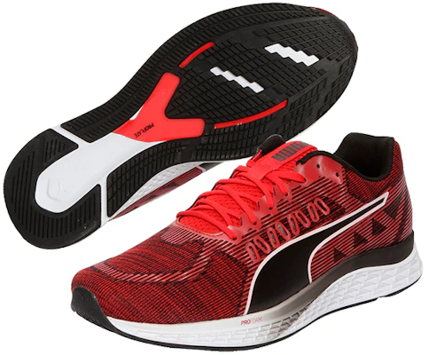 Puma Speed Sutamina Schwarz/Weiß/Rot Low Sneaker 192513-02 Lookbook Puma Speed Sutamina Schwarz/Weiß/Rot Low Sneaker 192513-02