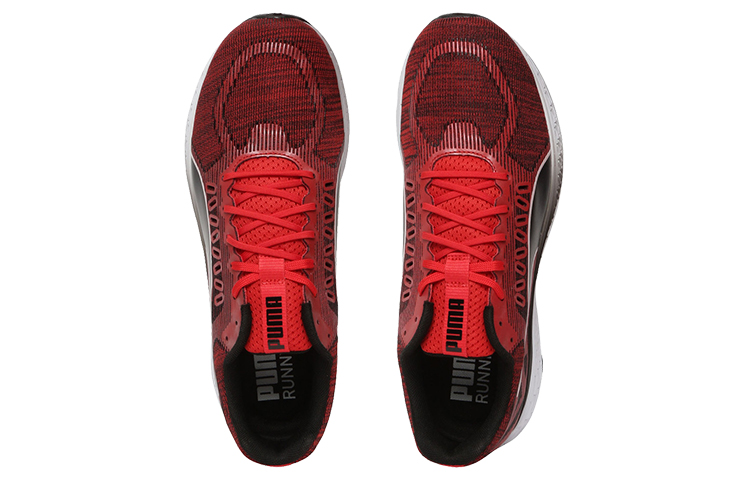 Shop Puma Speed Sutamina Schwarz/Weiß/Rot Low Sneaker 192513-02
