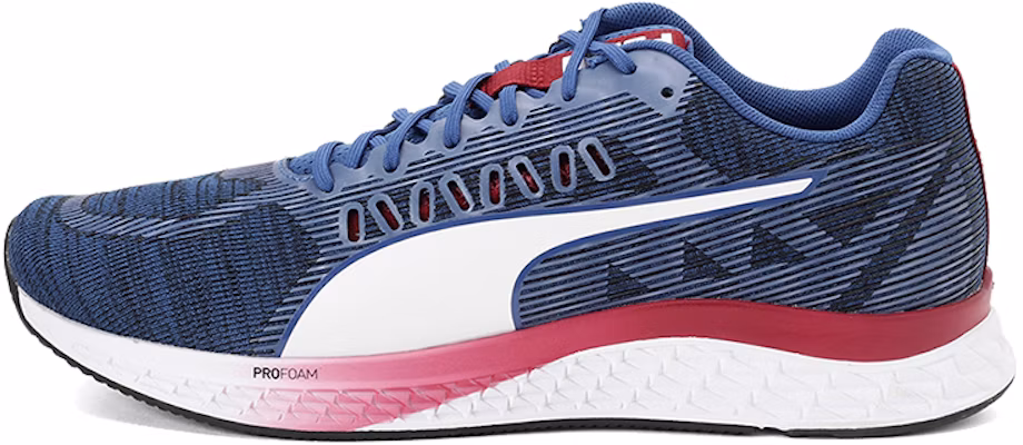 Puma Speed Sutamina Zapatillas Blancas/Rojas/Azules Bajas 192513-06 Buy Puma Speed Sutamina Zapatillas Blancas/Rojas/Azules Bajas 192513-06