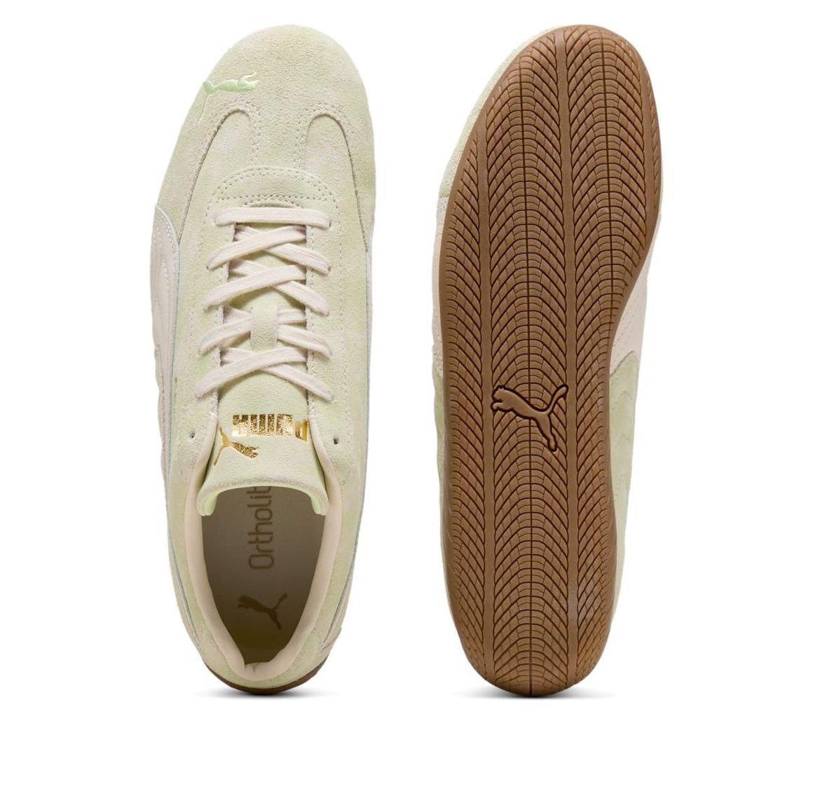 Lookbook プーマ スピードキャット ''フェード - クールキューカンバー'' 403688-02