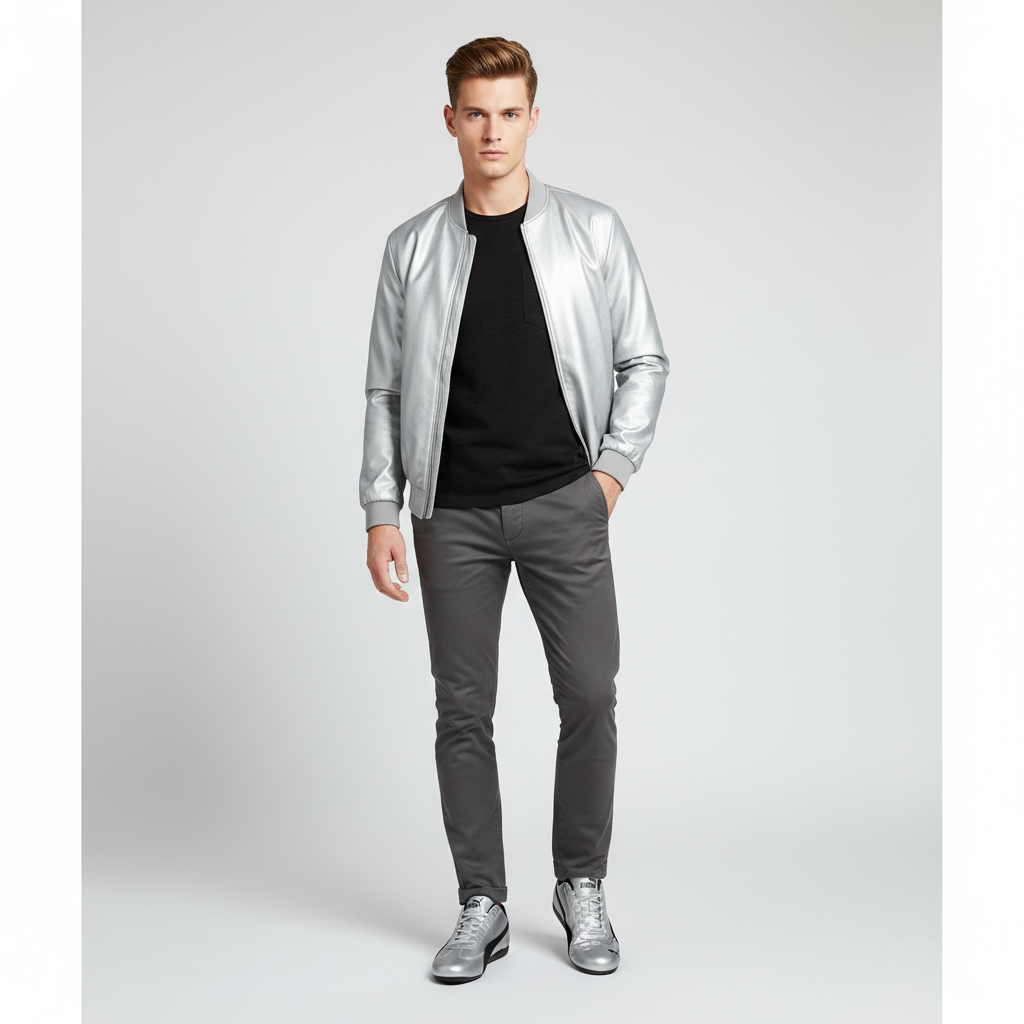 Lookbook プーマ スピードキャット 'メタリックパック シルバー ブラック' 403689-01