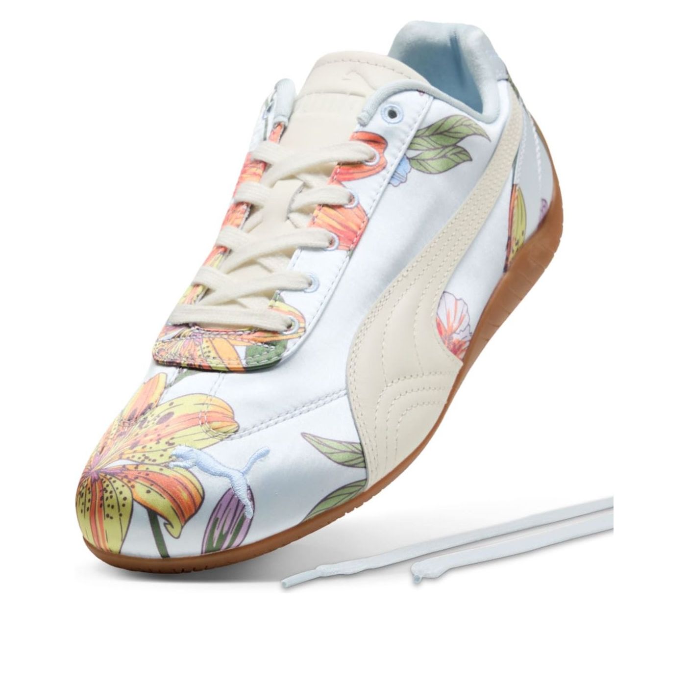 Lookbook Puma Speedcat Seda Blanco Cálido Azul Hielo 407840-01