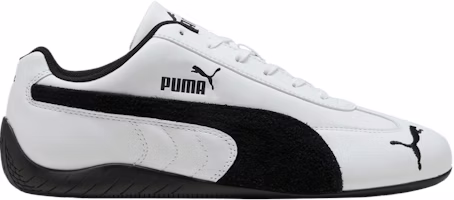 Puma Speedcat Leather 'White Black Suede Stripe' 403175-01 Puma Speedcat Leather 'White Black Suede Stripe' 403175-01