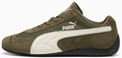 Puma Speedcat Mesh Sneakers Loden Green-Warm White 404370-02 Puma Speedcat Mesh Sneakers Loden Green-Warm White 404370-02
