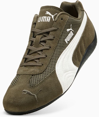 Puma Speedcat Mesh Sneakers Loden Green-Warm White 404370-02 Cheap Puma Speedcat Mesh Sneakers Loden Green-Warm White 404370-02