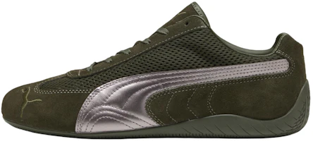 PUMA Speedcat Premium Racing Retro Low-Top Casual Shoes Green Silver 403902-04 PUMA Speedcat Premium Racing Retro Low-Top Casual Shoes Green Silver 403902-04