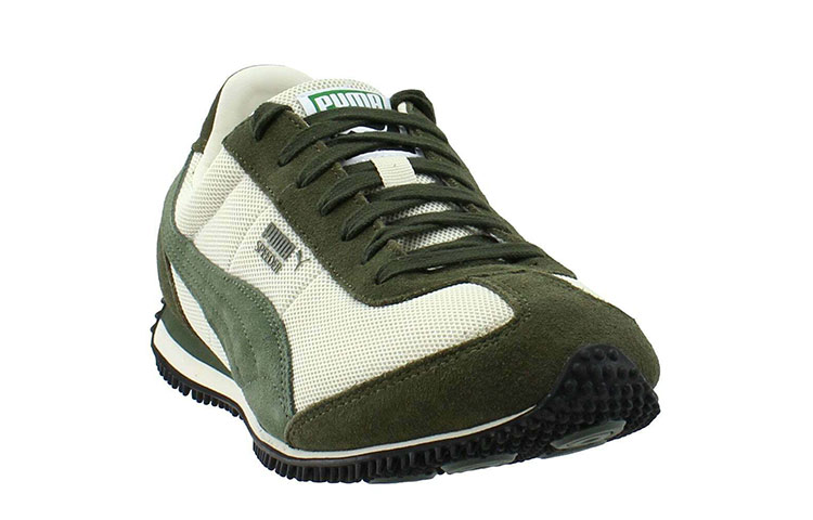 Lookbook PUMA Speeder 低筒 跑步鞋 男款 墨綠