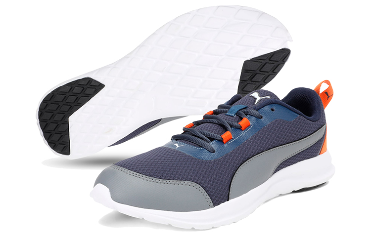 Lookbook Puma Spin Idp Abu-abu Oranye Biru 'Oranye Putih Hitam' 368409-03