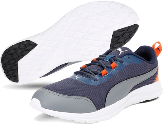 Puma Spin Idp Kelabu Jingga Biru 'Jingga Putih Hitam' 368409-03 Lookbook Puma Spin Idp Kelabu Jingga Biru 'Jingga Putih Hitam' 368409-03