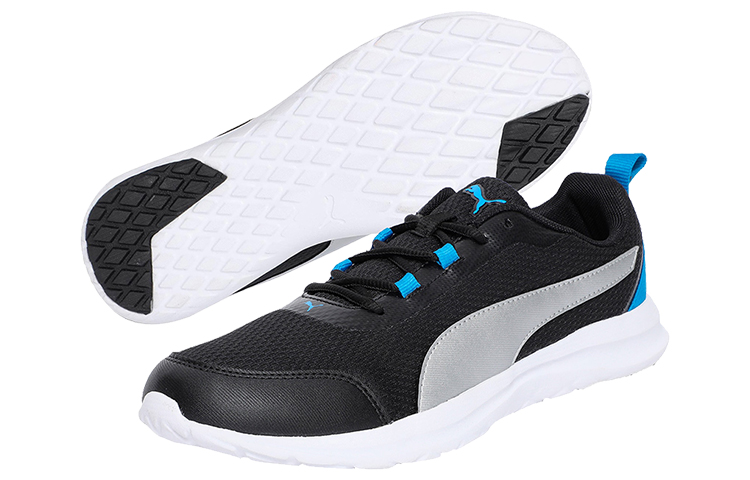 Lookbook プーマ スピンIDP ブラックグレー ホワイト 368409-04