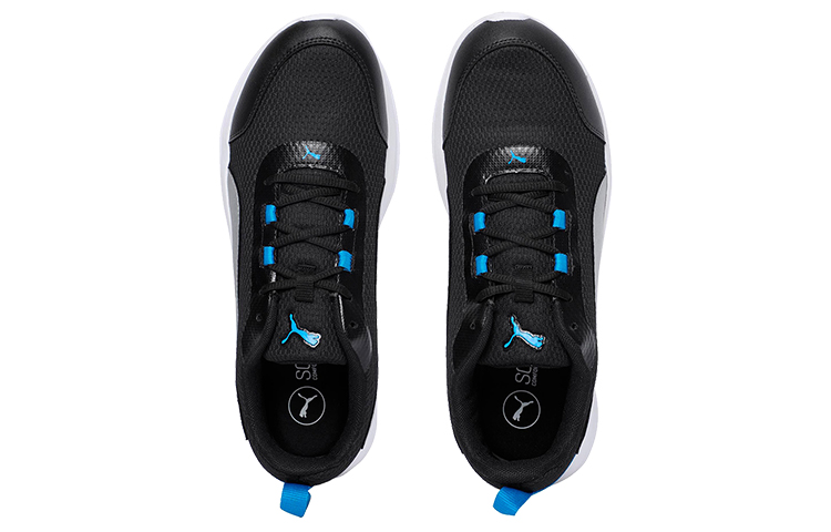 Shop プーマ スピンIDP ブラックグレー ホワイト 368409-04