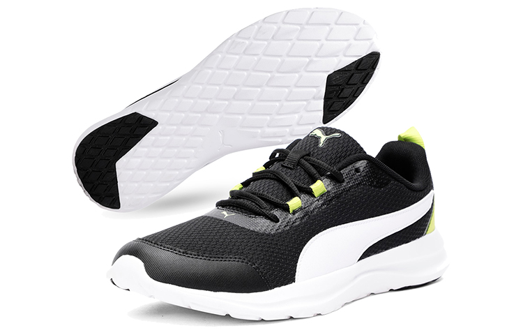 Lookbook Puma Spin Idp Sepatu Sneakers Hitam/Putih 368409-10