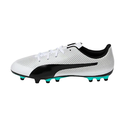 Puma Spirit AG Artificial Grass 'White Black Silver'