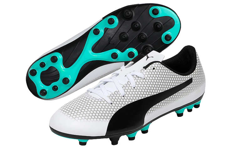 Lookbook Puma Spirit AG Gazon Synthétique ''Blanc Noir Argent'' 104494-04