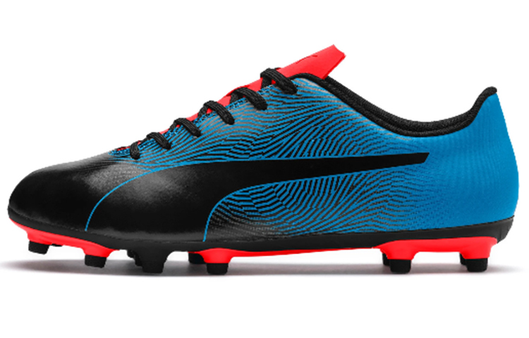 Puma Spirit II FG Football Boots Black-Bleu Azur 'Black Blue' 105521-01