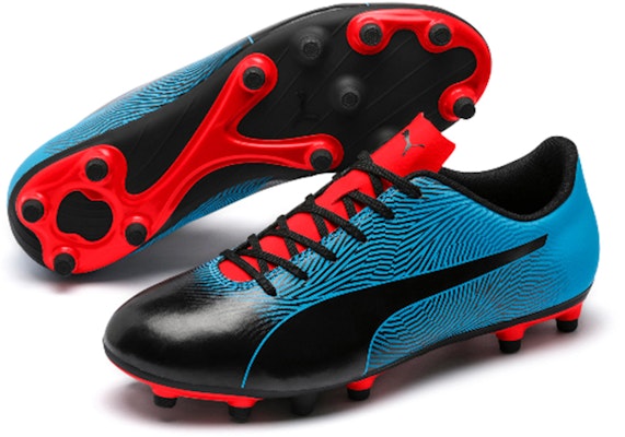 Puma Spirit II FG Football Boots Black-Bleu Azur 'Black Blue' 105521-01 Lookbook Puma Spirit II FG Football Boots Black-Bleu Azur 'Black Blue' 105521-01
