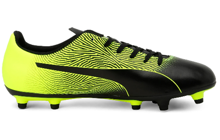 Order Chaussures de Football Puma Spirit II FG Noir-Jaune Fluo 105521-07