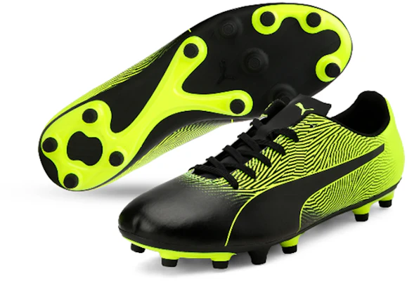 Chaussures de Football Puma Spirit II FG Noir-Jaune Fluo 105521-07 Purchase Chaussures de Football Puma Spirit II FG Noir-Jaune Fluo 105521-07