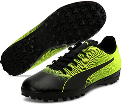 Puma Spirit II TT Chaussures de Football Noir-Jaune Alert 105523-07 Purchase Puma Spirit II TT Chaussures de Football Noir-Jaune Alert 105523-07