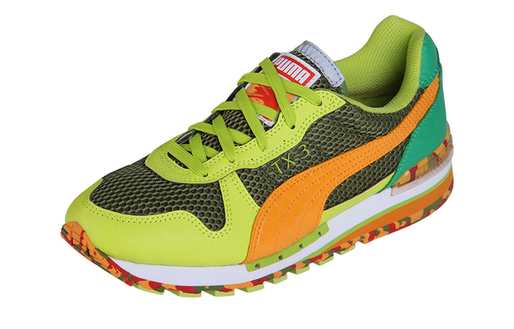 Lookbook Puma Sportstyle TX-3 Low Top Green/ 'Orange' 360499-01