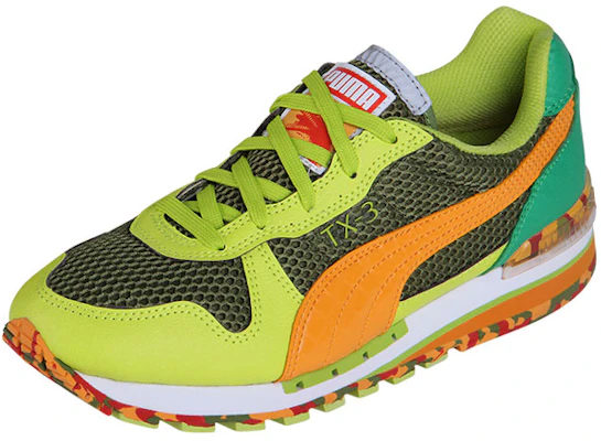Puma Sportstyle TX-3 Low Top Green/ 'Orange' 360499-01 Lookbook Puma Sportstyle TX-3 Low Top Green/ 'Orange' 360499-01