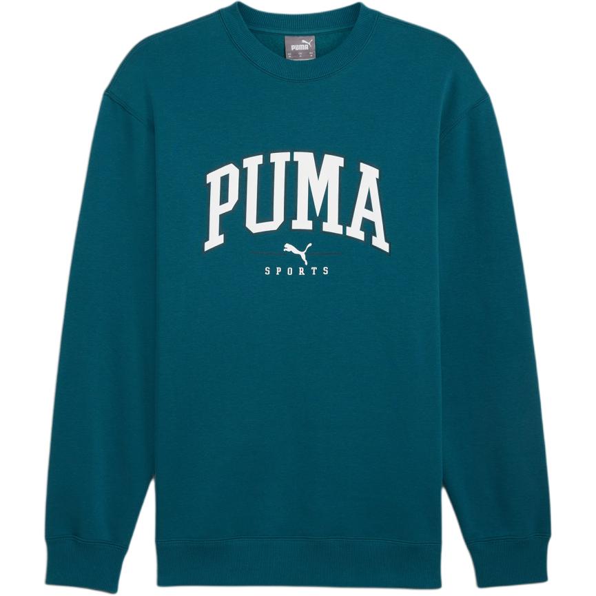 Puma SQUAD Crewneck Graphic Sweatshirt in Cool Green 681794-22